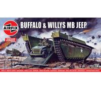 Airfix Buffalo Willys MB Jeep Model