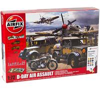 Airfix- D-Day Air Assault Hitler Modello, Multicolore, 1: 72 Scale, A50157A