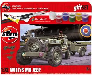 Airfix Hanging Gift Set Willys MB Jeep Model