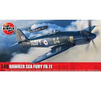 Hawker Sea Fury Fb.II Fighter 1:48 Plastic Model Kit AIRFIX