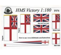 Airfix HMS Victory 1:180 - set di bandiere