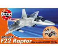 Nuovo Airfix Veloce Costruzione F22 Raptor - J6005