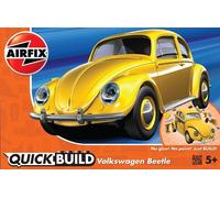 Airfix J6023 - Quickbuild VW Beetle - Giallo - Nuovo
