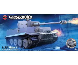 Airfix J6041 QUICKBUILD Tiger I Kit Modello Scala 1:35 Plastica