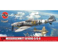Airfix - Messerschmitt Bf109G-5/6, 1/24, A17003