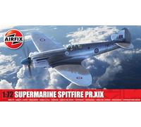 AIRFIX - Model Set, A02017B Supermarine Spitfire PR.XIX Kit di costruzione modello, Kit di aerei in plastica per adulti e bambini dagli 8 anni in su, il set include sprue e decalcomanie, Scala 1:72