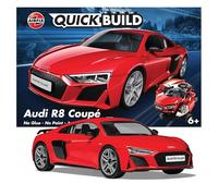 Airfix Kit di modello in plastica Audi R8 Coupé Quickbuild J6049