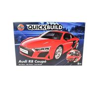 Airfix Quickbuild Audi R8 Coupé Rossa Kit Montaggio Facile Modellino Auto Nuovo