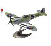 Quickbuild- Airfix D-Day Spitfire Modello, Multicolore, J6045 Guerra