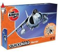 Airfix Veloce Costruzione Harrier Jet Aereo Modello - J6009