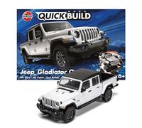 AIRFIX QUICKBUILD - Kit di costruzione per auto Jeep Gladiator Overland per bambini dai 6 anni in su, giocattoli da costruzione per ragazzi e ragazze, modellismo senza colla, kit di modelli classici