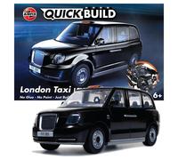 Airfix QUICKBUILD London Taxi Nero J6051 Kit Auto in Scala Età 6+