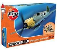 Nuovo Airfix Messerschmitt BF109E Veloce Costruzione - J6001