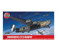 Airfix Esercito, A09010 Consolidated B-24H Liberator Costruzione, Kit Modello Aereo in plastica per Adulti e Bambini 8+, Il Set Include materozze e Decalcomanie, Colore Non Verniciato