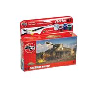 Airfix A55003 Sherman Firefly Set Starter Inc.Disegni / Spazzola/Colla 1:72