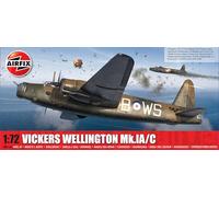 Airfix- Modellismo, Multicolore, Medio, 998019 Vickers Wellington Mk.IA/C