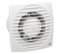 Airflow Aura 100HT Ventilatore Estrattore da Bagno - Sensore Umidità con Timer Regolabile, Silenzioso 26 dB, IPX4, Condotto 100mm