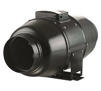 Airflow Aventa In-line ventola silenziosa, 110 W, 230 V, nero, 200 mm