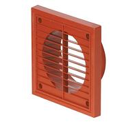 Airflow® Copertura Esterna per Ventilazione da Parete - Griglia in Plastica Beige per Condotti da 100 mm / 4" - Uscita Aria Resistente alle Intemperie - 154 mm x 154 mm