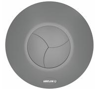 Airflow® iCON 15 Copertura Estrattore Grigio Ultimate - Copertura Ventola Color Grigio Ultimate, Elegante e Resistente | Perfetta per Abbinarsi al Tuo Arredo