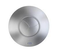 Airflow iCON 60 Copertura per Ventilatore in Elegante Argento - Perfetta per Abbinarsi al Tuo Arredamento di Pregio - Compatibile con Estrattore iCON 60