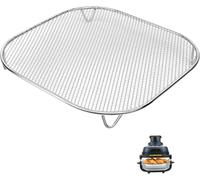 Airfryer Accessori per friggitrice ad aria calda Ninja CRISPi FN101, in acciaio inox 304 Airfryer griglia in acciaio inox per friggitrice ad aria calda Ninja FN101EUGY, FN101EUST e FN101EUSG lavabile