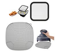 Airfryer Accessori per Ninja CRISPi FN101EU Contiene un Paraspruzzi Magnetico Resistente al Calore e 1 Tappetino Antiscivolo In Silicone Per Bancone Cucina