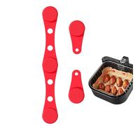 Airfryer - Magneti per pergamena, resistenti alle alte temperature, fibbia magnetica in silicone per prevenire la combustione della carta, per cucinare, cuocere, riscaldare, campeggio, appartamento