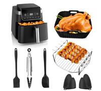 Airfryer - Stampo in silicone per ninja AF140EU AF180EU, 11 pezzi per friggitrice ad aria calda PRO 4,7 l/6,2 l