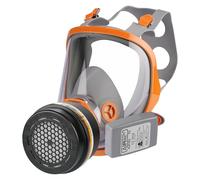 AirGuard Pro AG700 Set di maschera protettiva completa con filtro AGA2E2 e filtro antiparticolato AGP3R2 P3 - EN 140 & EN 143 - Protezione da gas organici (A2), gas acidi (E2) e particelle di classe