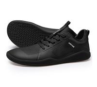 AIRHAS Scarpe da Ginnastica minimaliste da Donna a Piedi Nudi, Leggere, per Cross Training e Corsa, Nero, 38 EU