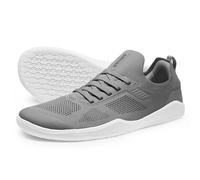 AIRHAS Scarpe da Uomo a Piedi Nudi Zero Drop Running Minimaliste Scarpe da Ginnastica per Gli Uomini Deadlift Cross Training Sneakers, Grigio Scuro, 46 EU