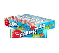 Airheads Sour Candy Barrette Full Size Taffy Candy Sour Blue Blast caramelle confezionate singolarmente - Confezione da 36
