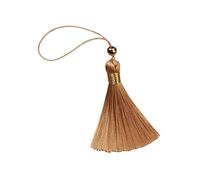 AIRHSKWI Elegante ciondolo con nappe, accessorio alla moda per donne alla moda, gioielli e progetti creativi, Filo di poliestere di seta di ghiaccio