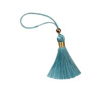 AIRHSKWI Elegante ciondolo con nappe, accessorio alla moda per donne alla moda, gioielli e progetti creativi, Filo di poliestere di seta di ghiaccio