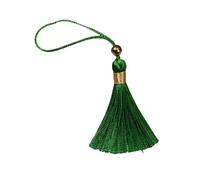 AIRHSKWI Elegante ciondolo con nappe, accessorio alla moda per donne alla moda, gioielli e progetti creativi, Filo di poliestere di seta di ghiaccio