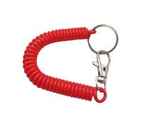 AIRHSKWI Portachiavi con molle elastiche colorate per un accesso sicuro e conveniente alle chiavi durante i tragitti quotidiani o attività all'aperto, Materiali misti
