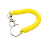 AIRHSKWI Portachiavi con molle elastiche colorate per un accesso sicuro e conveniente alle chiavi durante i tragitti quotidiani o attività all'aperto, Materiali misti