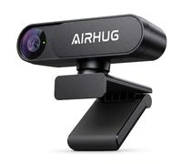 AIRHUG Webcam USB 4K UHD senza microfono 16 MP Sensore Sony, copertura privacy per riunioni sicure - PDAF Fast Focus, FOV oro 63°, correzione automatica della luce, telecamera streaming (senza audio