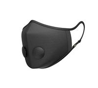 Airinum Urban Air Mask 2.0 - Onyx Black S | Maschera di Protezione Respiratoria Riutilizzabile e Regolabile, Che Protegge Contro L’inquinamento, lo Smog, gli Allergeni e i Batteri
