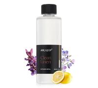 Airkeep Ricarica Diffusore 200 ml - Olio Profumato per Bastoncini - Fragranza per Ambiente a Lunga Durata Fino a 90 Giorni - Clean Linen