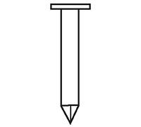 Airkraft - Chiodi rn tipo 2,87 x 60 mm (pve 2.500 pezzi,)