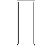 Airkraft - Graffette tipo N 50 mm (VPE 10.000 unità)