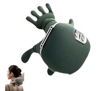 Airlandolists Hand Shoulder and Neck Massage, Neck and Shoulder Massager with Heat, Electric Simulated Human Hand Cervical Trapezius Neck Massager Pillow, Compact and Lightweight (1pcs)