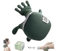 Airlandolists Hand Shoulder and Neck Massager, Siaasoo Neck Massager with 3D Kneading Simulate Human Hand, Compact and Lightweight for Shoulder, Leg, Lower Abdominal