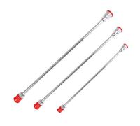Airless - Set di 3 prolunghe per spruzzatore di vernice, lancia da 20, 30, 38 cm, in alluminio