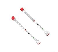 Airless - Set di aste di prolunga per spruzzatore di vernice, 2 pezzi, in alluminio e acciaio inossidabile, varie misure da 25 a 50 cm (25 cm)