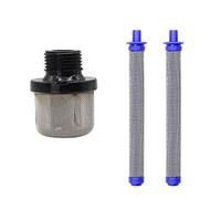 Airless - Set di filtri e filtro per spruzzatore di vernice, in metallo e plastica, per modelli SG10/SG20/SG Pro/SG2/SG3/X7/LTS17/ProX7/ProX17/ProX9/ProX19, 288716 e 288749 (60 mesh)
