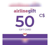 AirlineGift Gift Card 50 CAD Key - CANADA