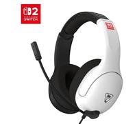 Turtle Beach Airlite Fit Nero e Bianco Cuffie da gioco con cavo - Con licenza ufficiale per Nintendo Switch 2, Nintendo Switch, Resistenti, Leggere